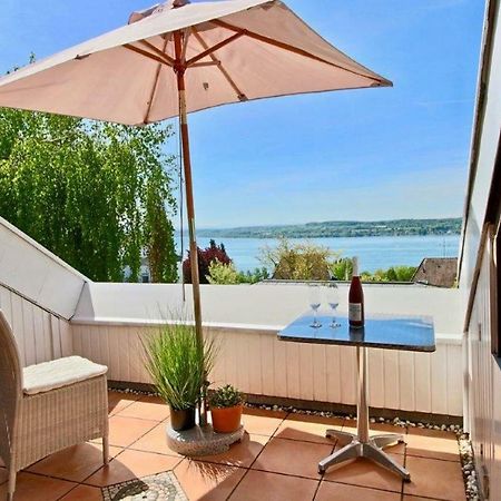 Ferienwohnung Mit Seeblick Und Dachterrasse In Ueberlingen Exteriör bild